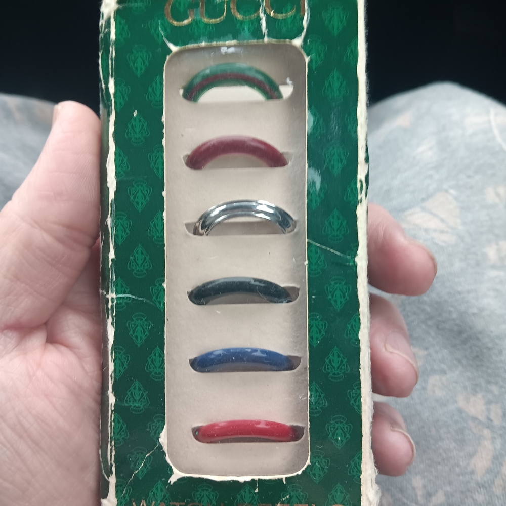 Ladies Gucci Multicolor Bezel Set